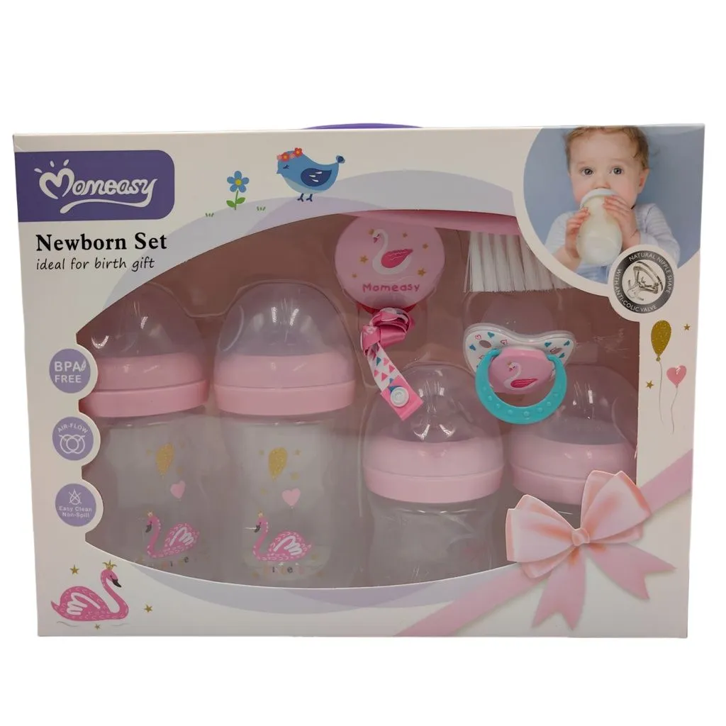 Bottles Baby Set - BPA-Free, Includes Bottles, Pacifier & Brush