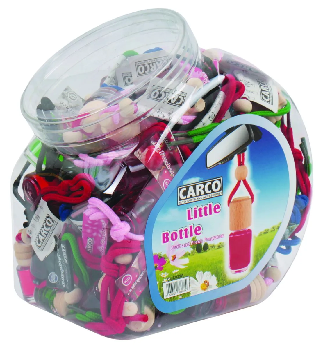 Carco Air Freshener Bulk Jar - 66 x 5ml, Assorted Fragrances
