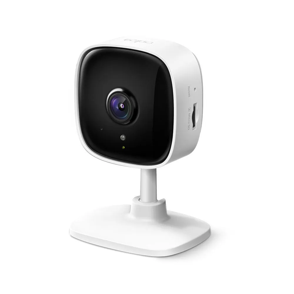 TP-Link Tapo C100 Home Security Wi-Fi Camera, 1080p HD, Night Vision, Audio