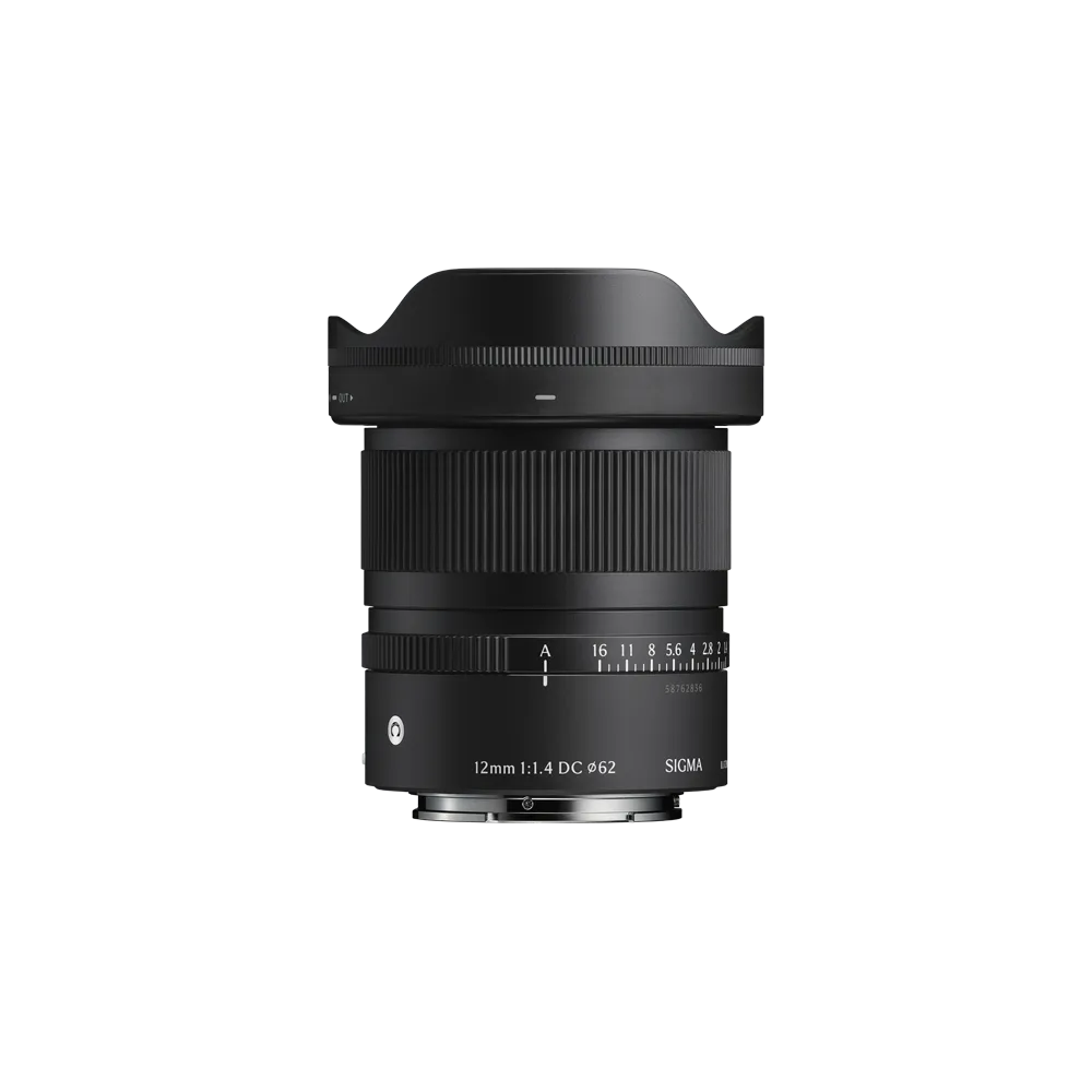 Sigma 12mm F1.4 DC Contemporary Lens Wide Angle for E-Mount Cameras