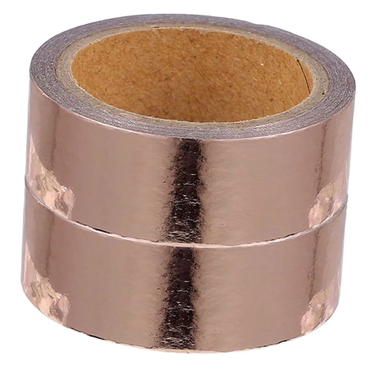 2 Rolls Shiny Washi Tapes Decorative Foil Paper Tape Double Sided