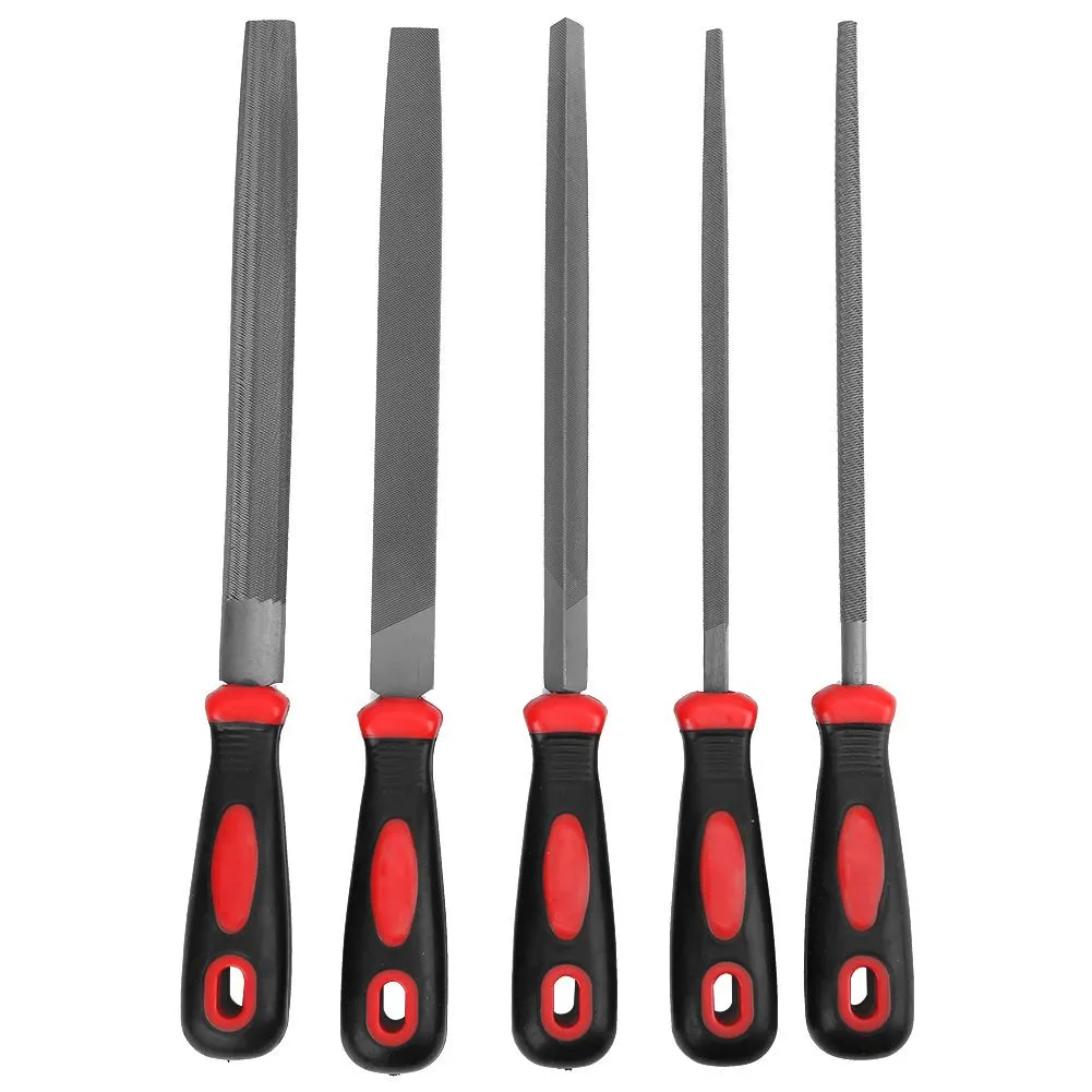 5pcs Metal File Set for Woodworking & DIY Hand Tools