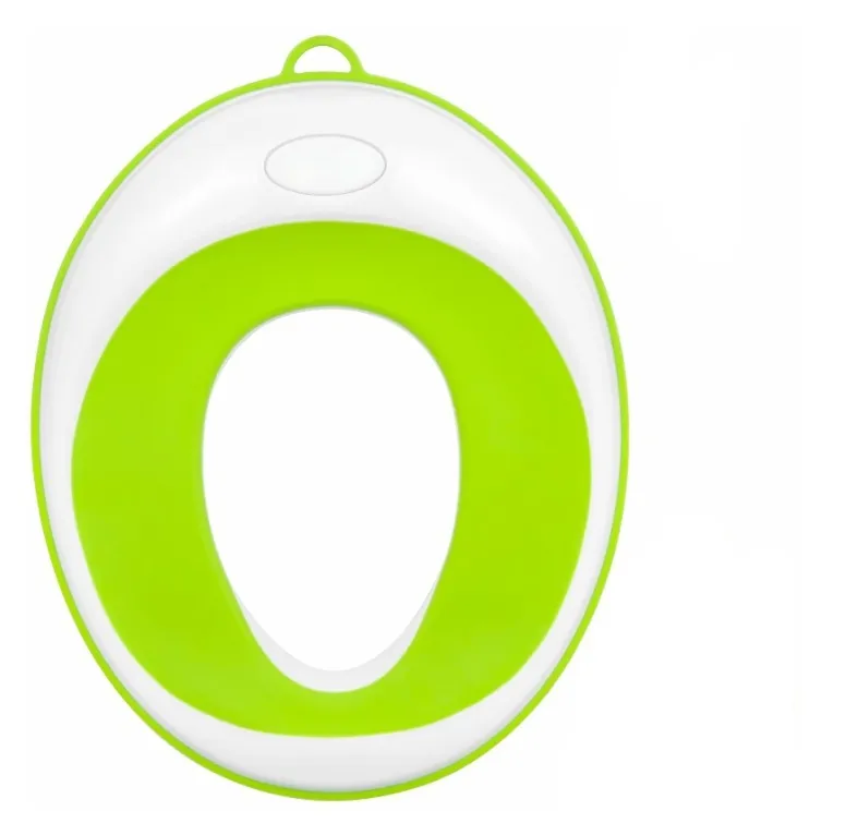Child-sized Toilet Seat Reducer - Non-Slip Safety Surface - Green