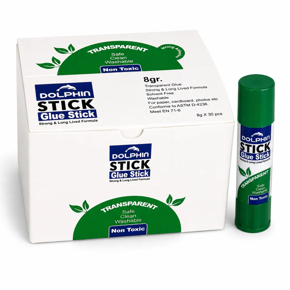 30PCS 8gr Glue Sticks 80×120mm for School, Office, Crafts & Students
