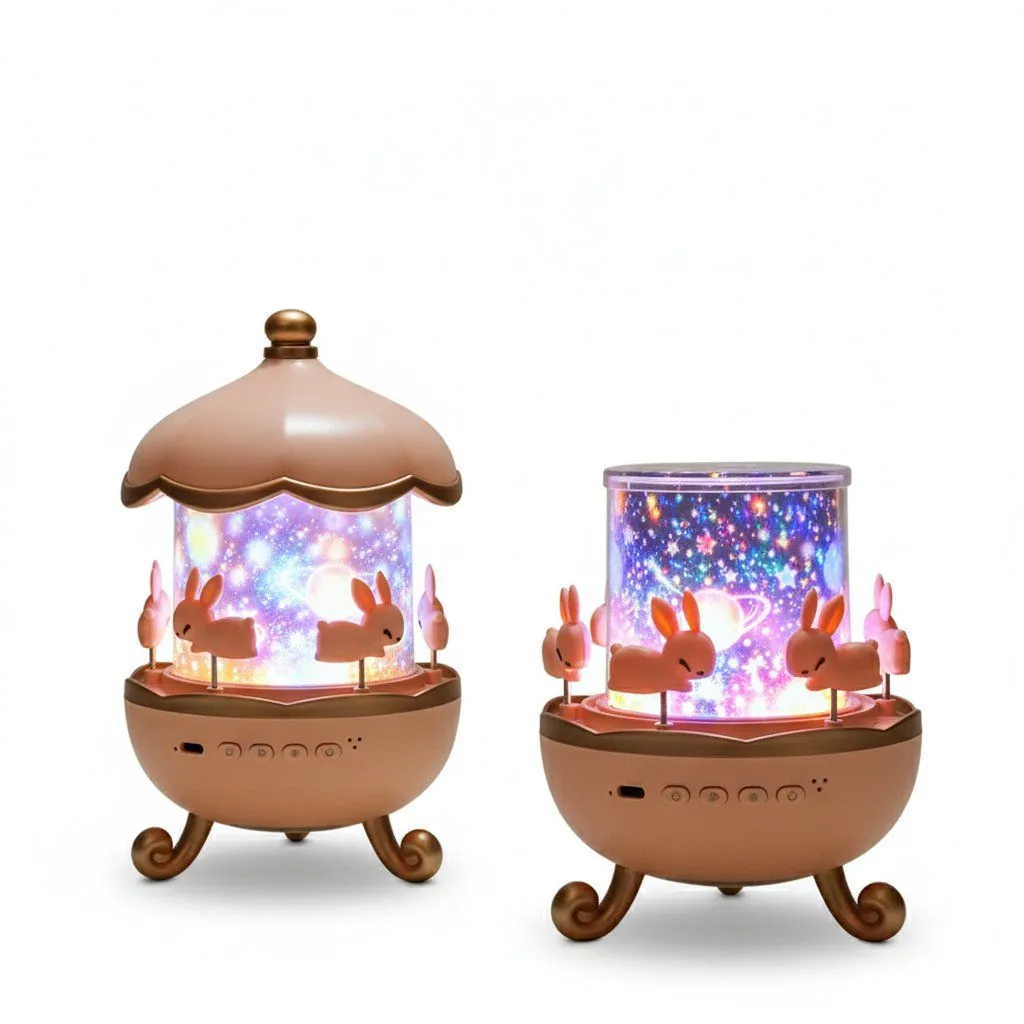 Starry Sky Light Projector - Rechargeable Cordless Galaxy Night Light