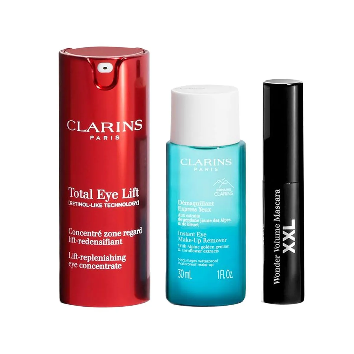 Clarins Total Eye Lift Retinol Gift Set Routine