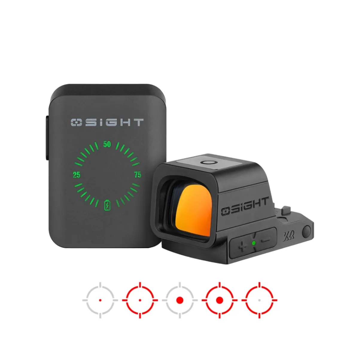 Osight XR Enclosed Red Dot Sight - Multi Reticle System - Belva Outdoor