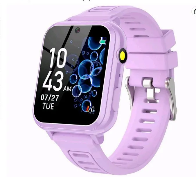 Children's smartwatch with Video Recording and Music Playback Functionality