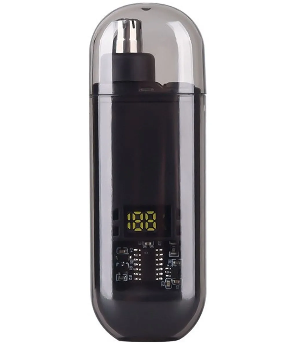 Nose Hair Trimmer for Men, Painless Waterproof Dual Edge Blades Clipper