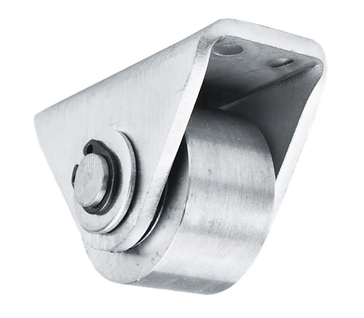 Tools DIY 201 Stainless Steel Roller Push-Pull Rubber Castor Wheel - 5cm