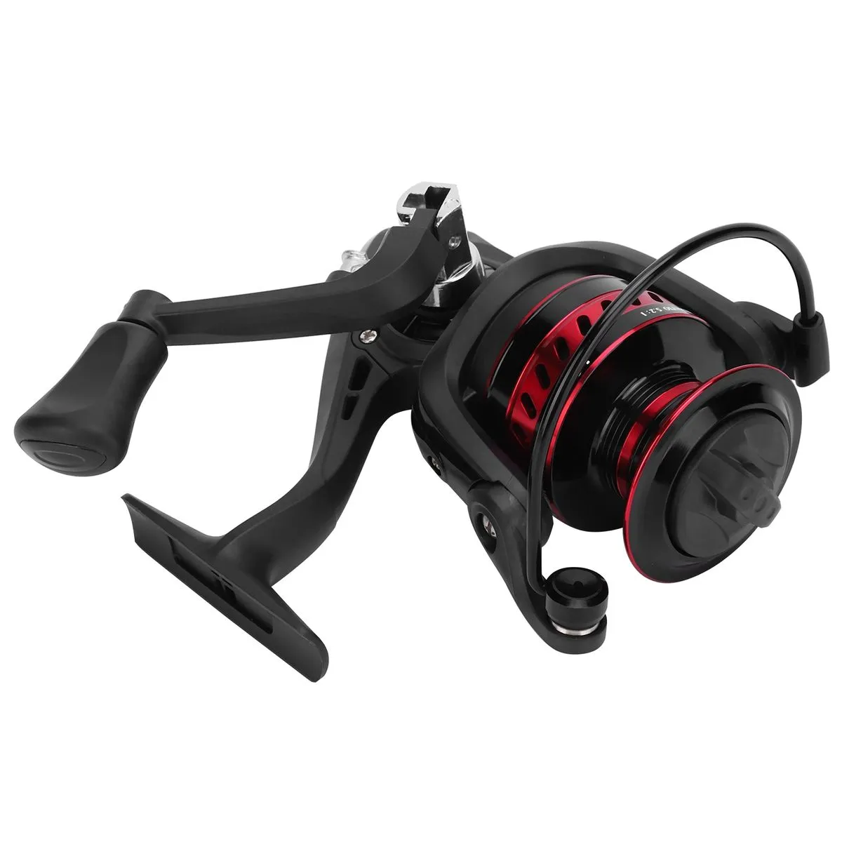 LS5000 Red Black Metal Sea Rod Spinning Reel