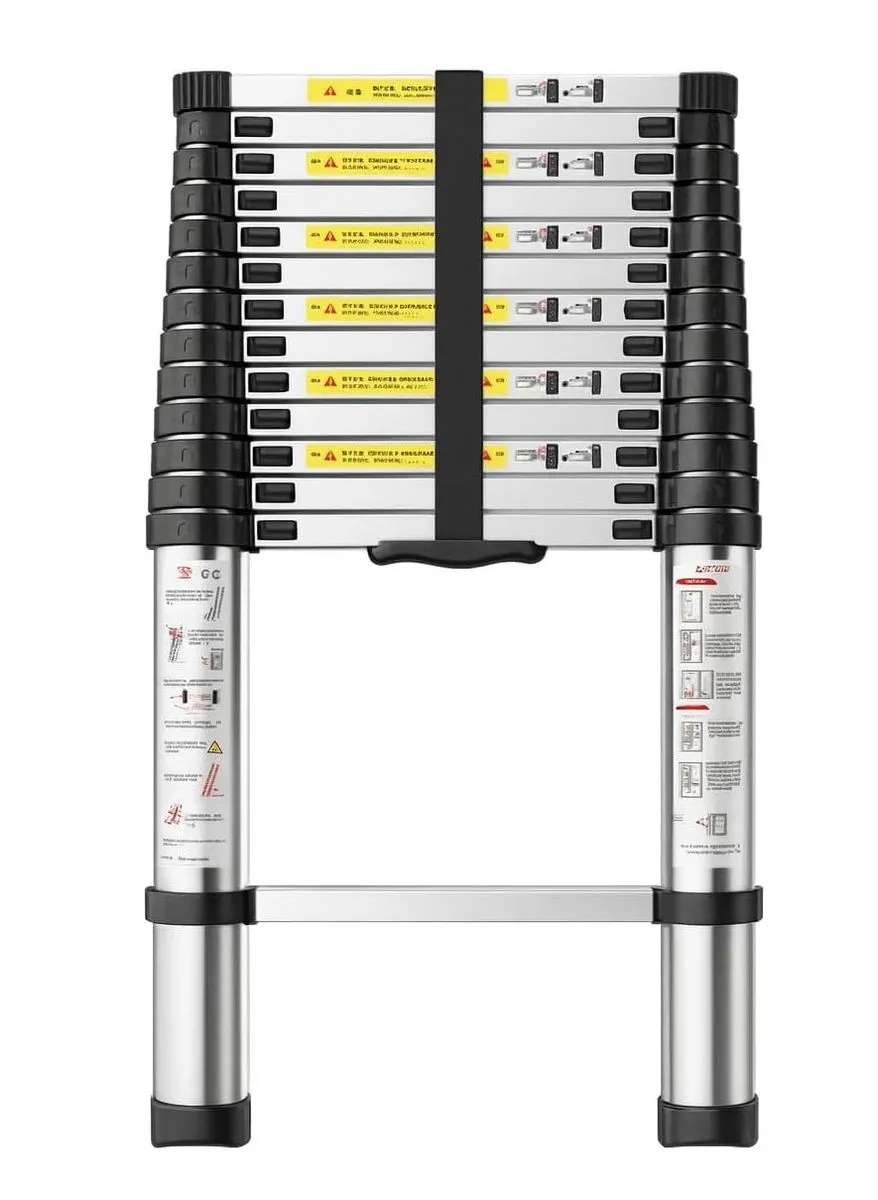 Telescopic Aluminium Ladder - Compact, Strong & Easy to Store