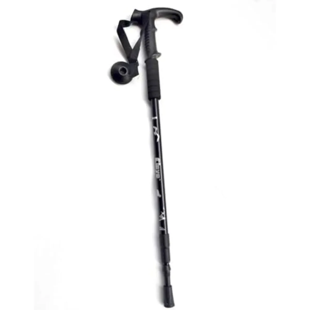 Adjustable Trekking Pole, Aluminium Alloy 3-Section Telescopic Hiking