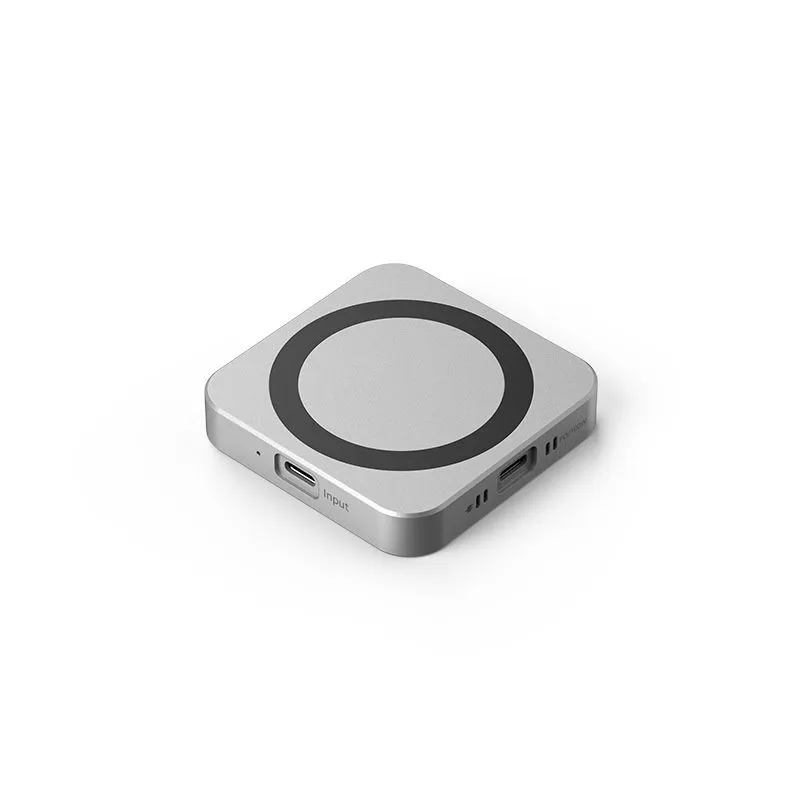 Lmeex 10Gbps Magnetic M.2 NVMe SSD Enclosure 100W PD Charging