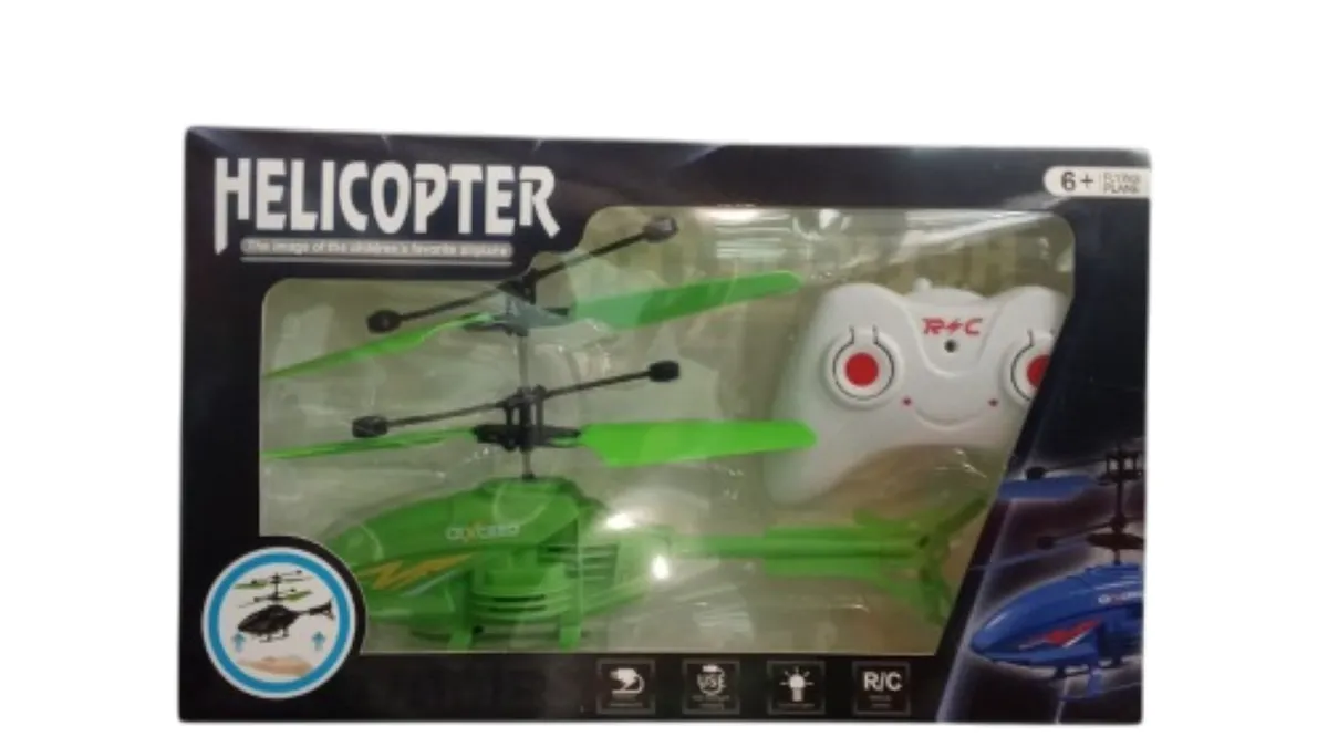 Helicopter Rc Exceed Best Drone Double Rotar Blades Green