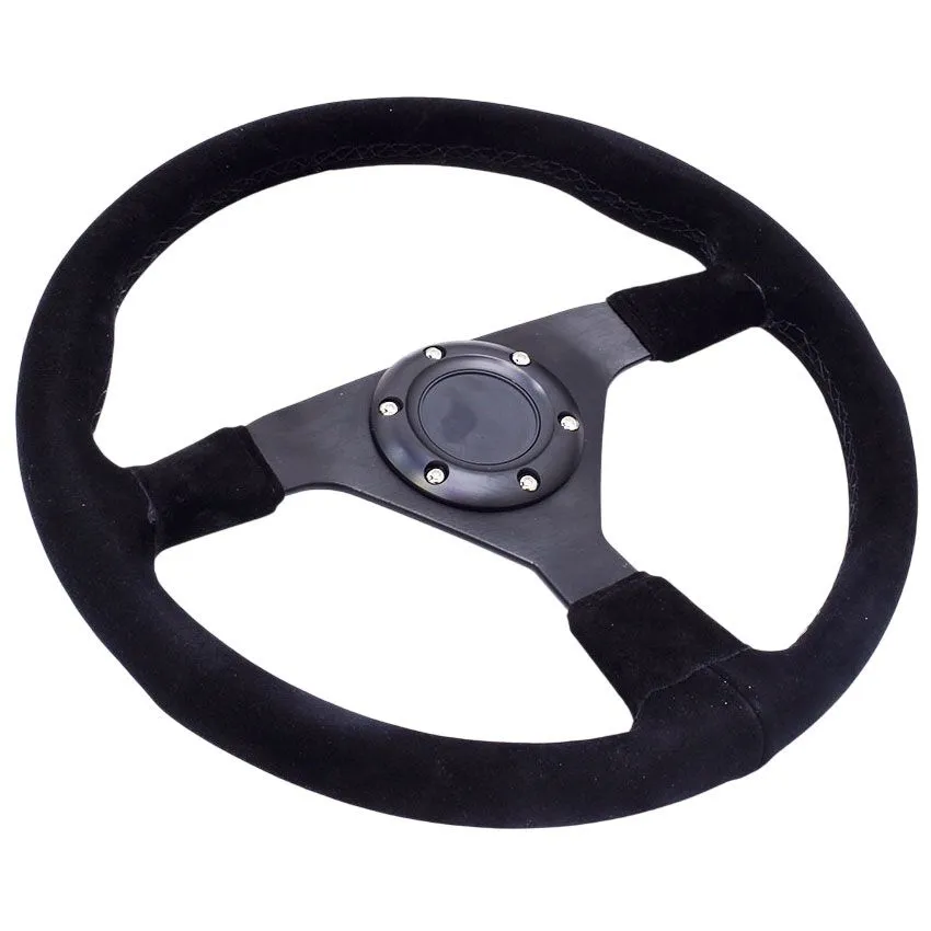 Universal Montecarlo Sports Design Suede Steering Wheel