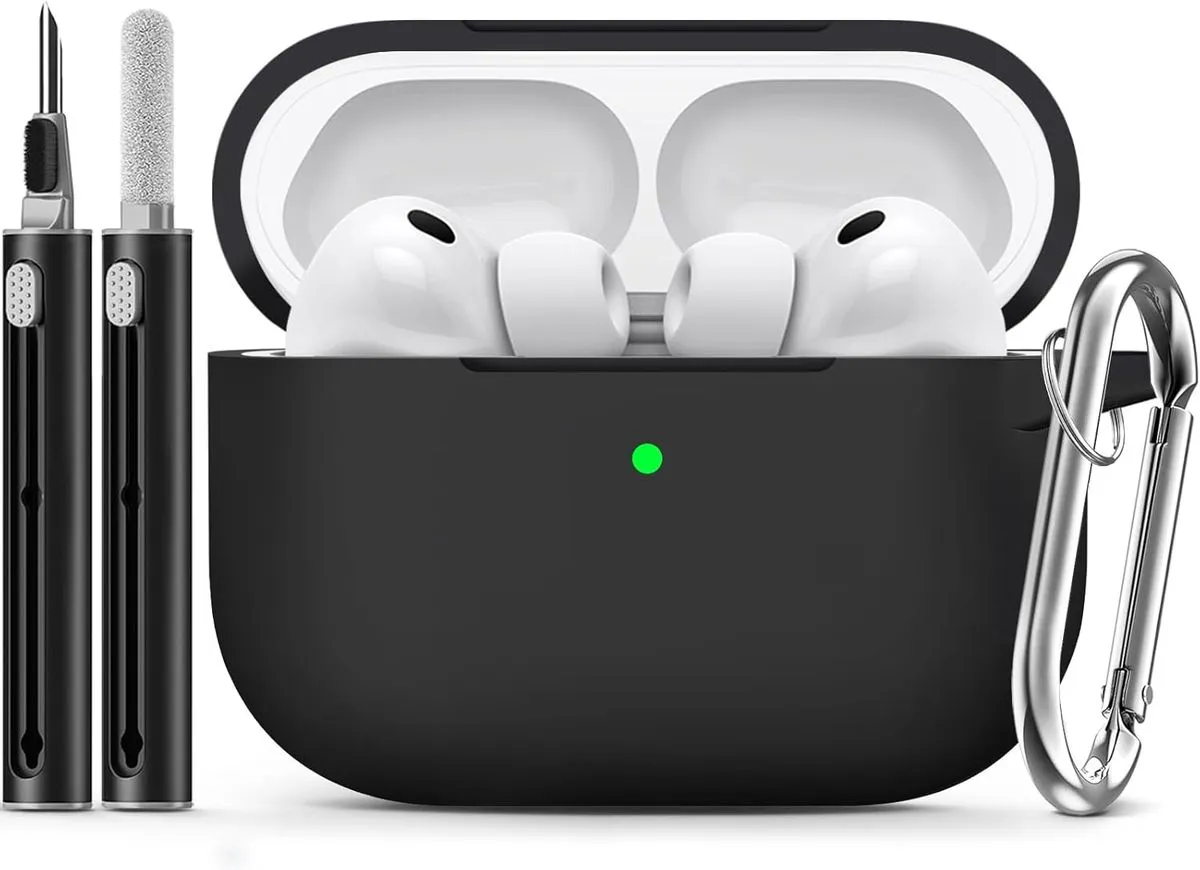 Protective Case for AirPods 3rd Gen (2025) Pack3 w/Clean Pen&Keychain