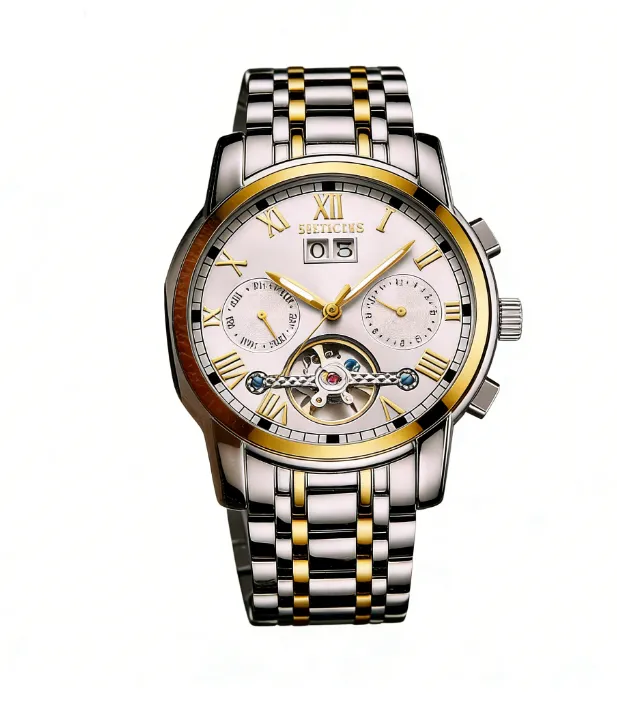 RUIXINE New Business Men's Watch Master Time, Exhibit Gentlemanly Charm