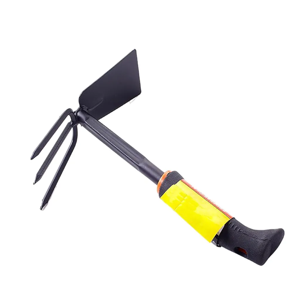 2-in-1 Mini Garden Hoe & Rake | Dual-Purpose Outdoor Gardening Tool