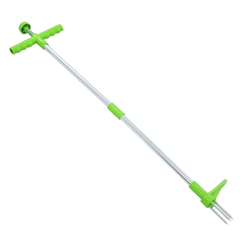Weed Puller Tool Stand Up Weeder Manual With Long Handle For Garden