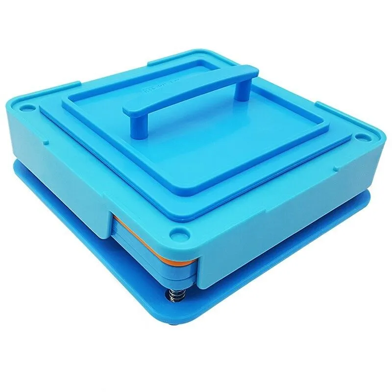 100 Holes Pharmaceutical Capsule Pill Filling Machine - Size 0 - Blue