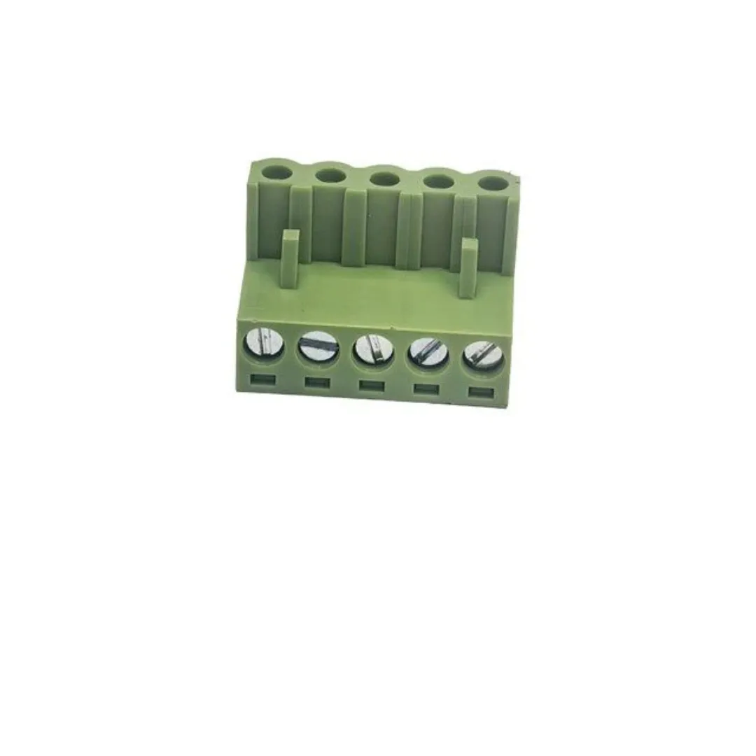 CPF5,08-5E 5-Pin Combicon Screw Clamp Plug-In Receptacle 12A 250V