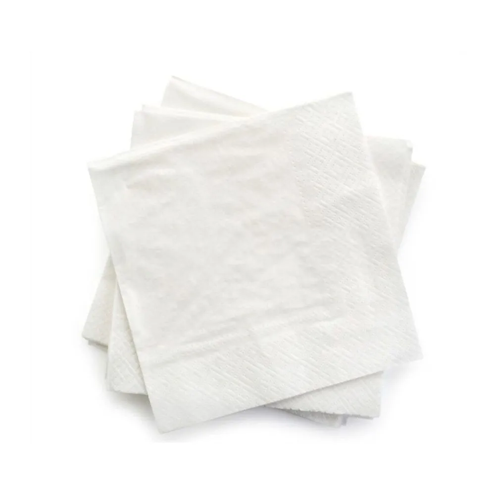 Paper Serviettes - Box of 1000 2-Ply - White