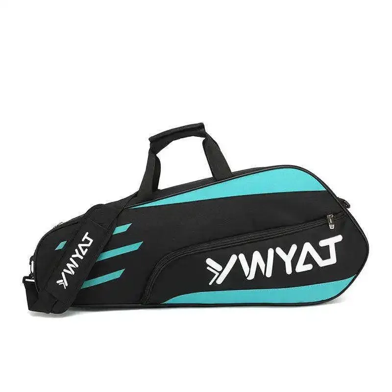 One Shoulder Racket Bag - Black, Blue