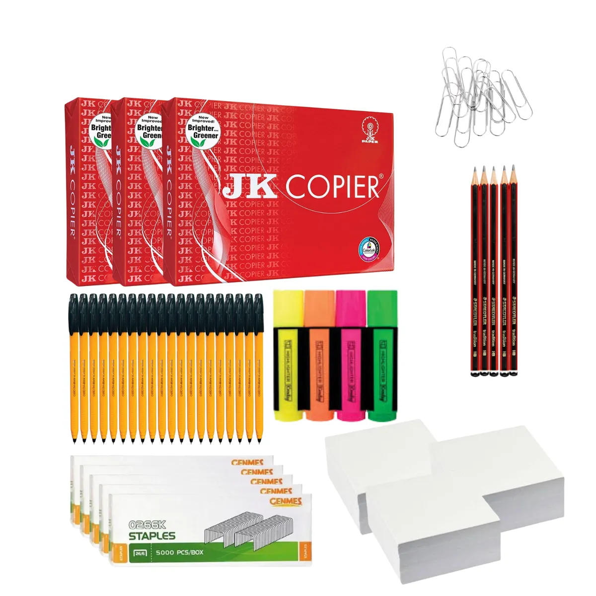 Basic office stationery pack
