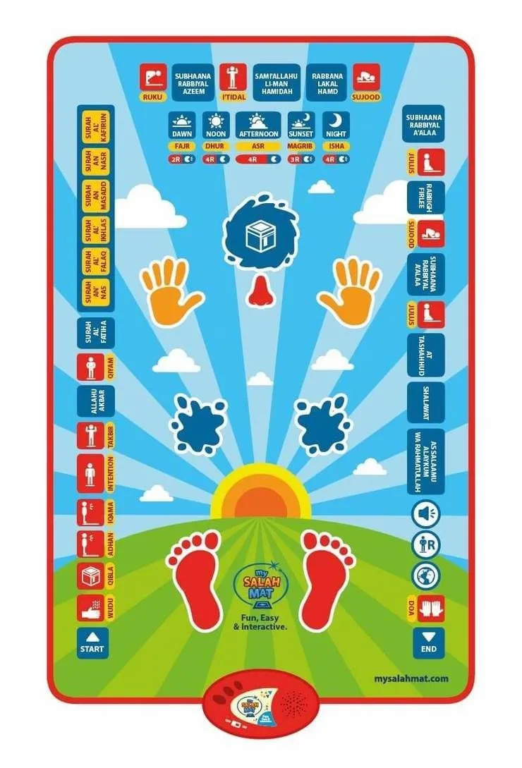 Educational Prayer Mat-My Salah Sajadah