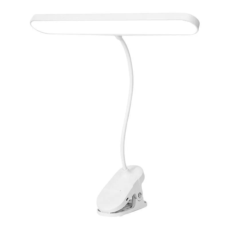 Desk/Bedside Lamp Clip Rechargeable with 3 Color Temperature