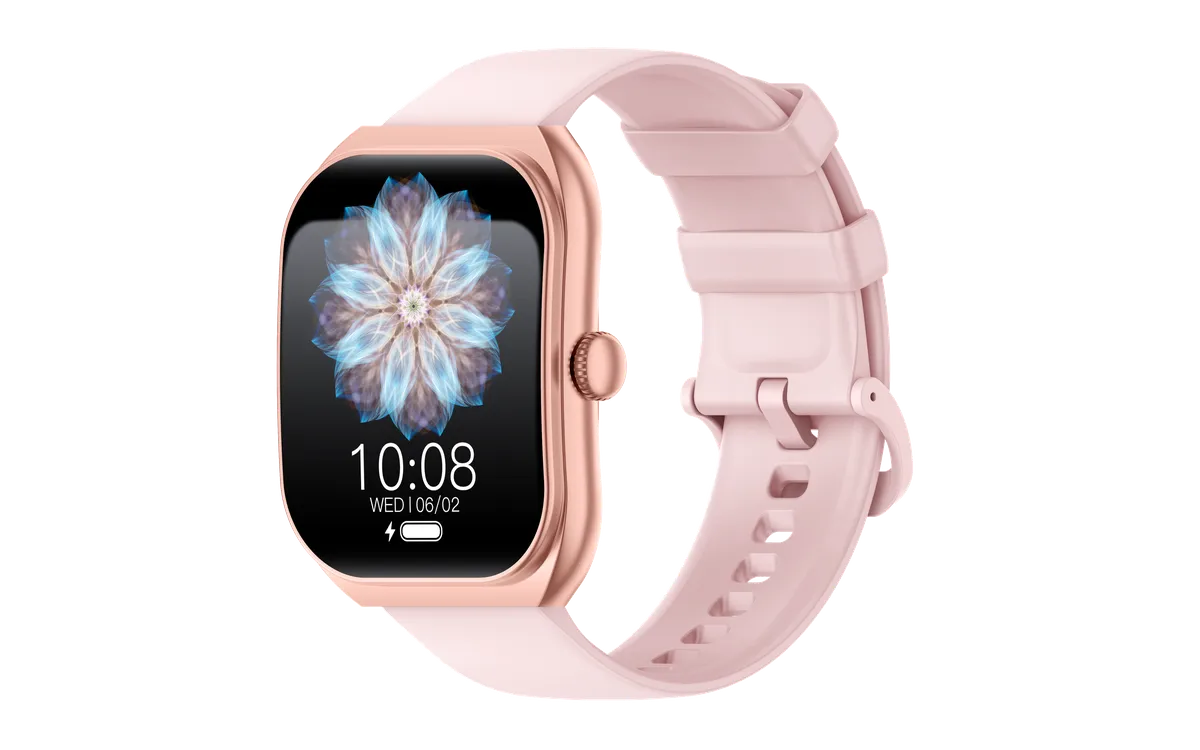 Volkano Torque Series Fitness Smart Watch with Bluetooth Calling - Gold