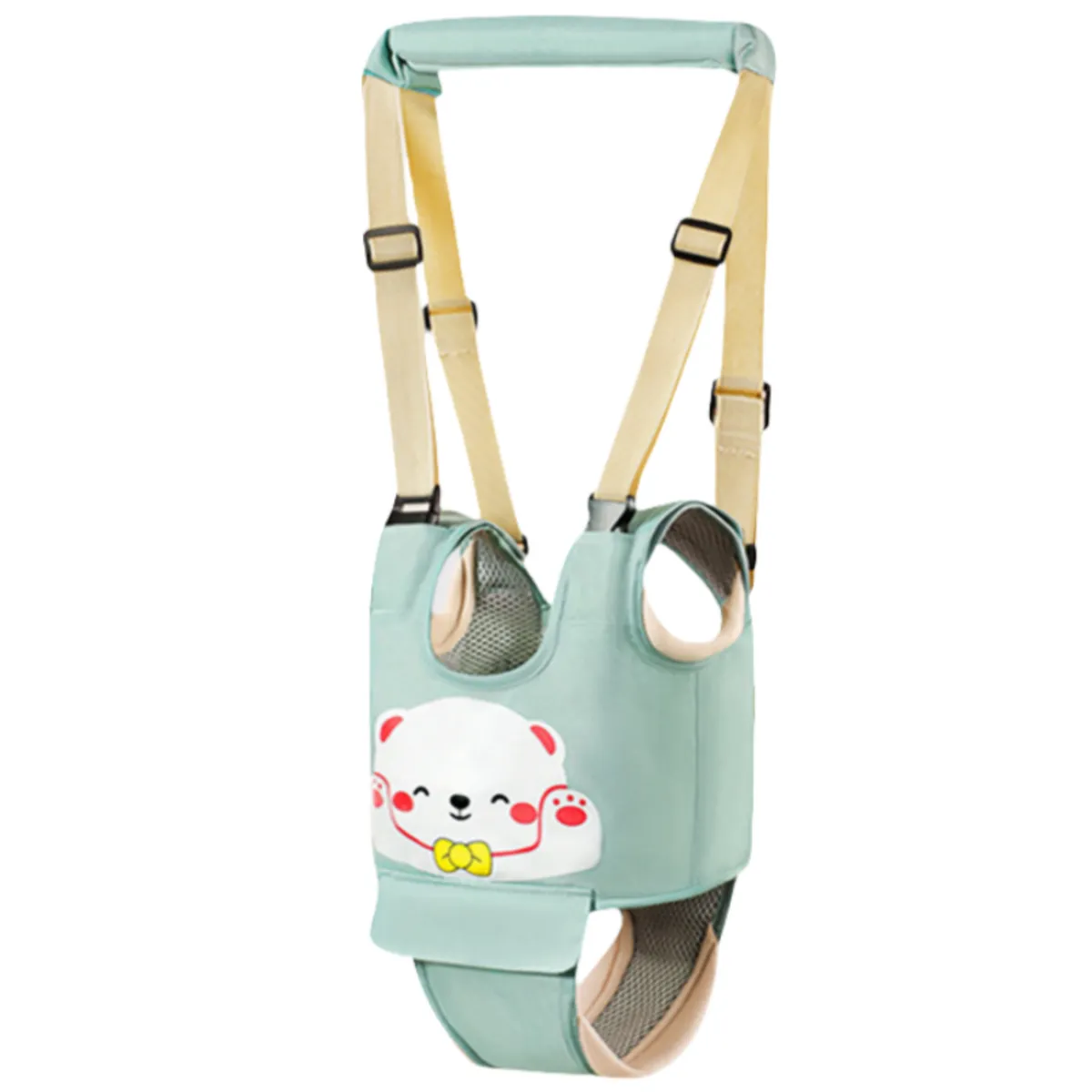Baby Walking Harness Toddler Walking Belt Walk Trainer Tool for Baby - Green