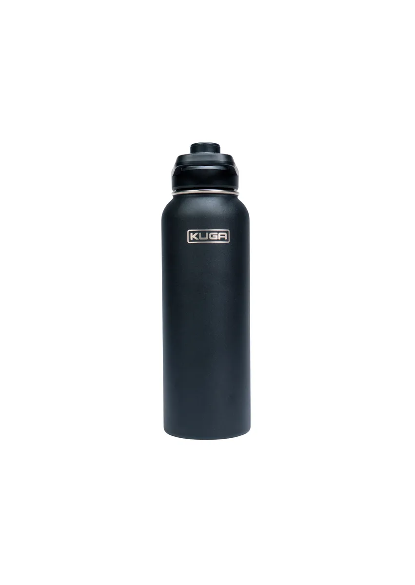 KUGA Outlander Max Double-Walled Insulation Flask - 1.1 Litre - Black Rhino 