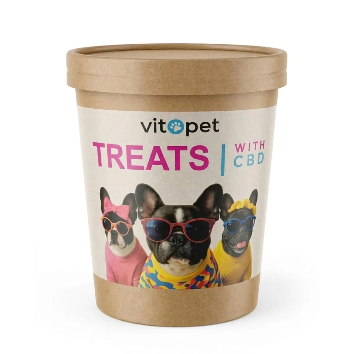 Vitopet Treats with CBD (500g Tub)