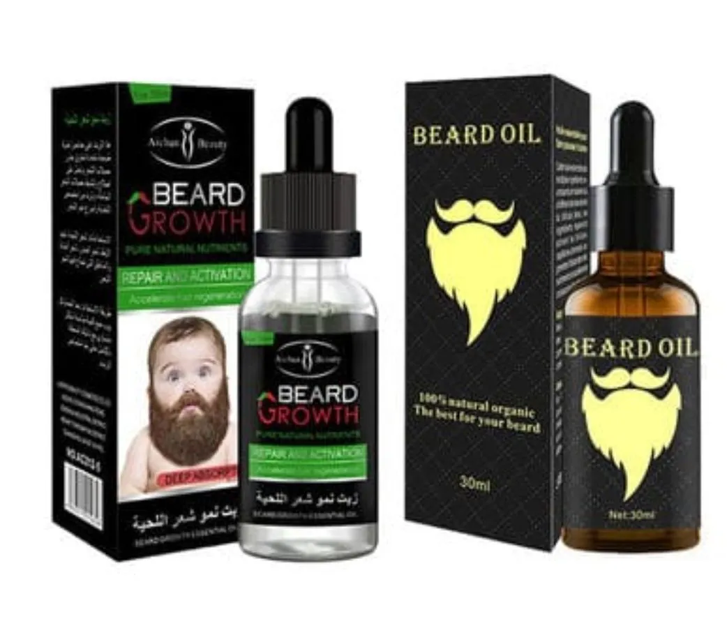 Beard & Moustache Growth Oil 2 Pack