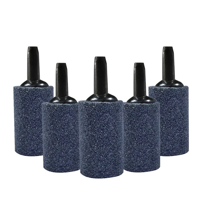 Aeration Stone for Fish Tanks 1.5 cm Cylindrical Aeration Stone 10 Piece