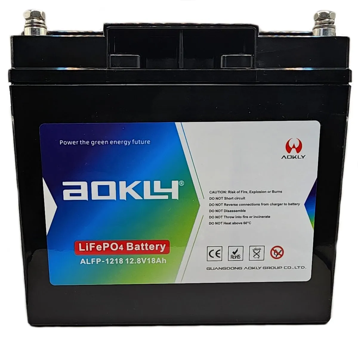 12.8V 18AH 281.6Wh Lithium Mobility Scooter/Mower Battery AOKLY