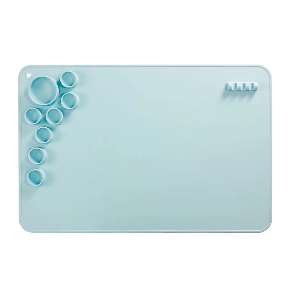 Kids Silicone Arts and Crafts Painting Station - Blue