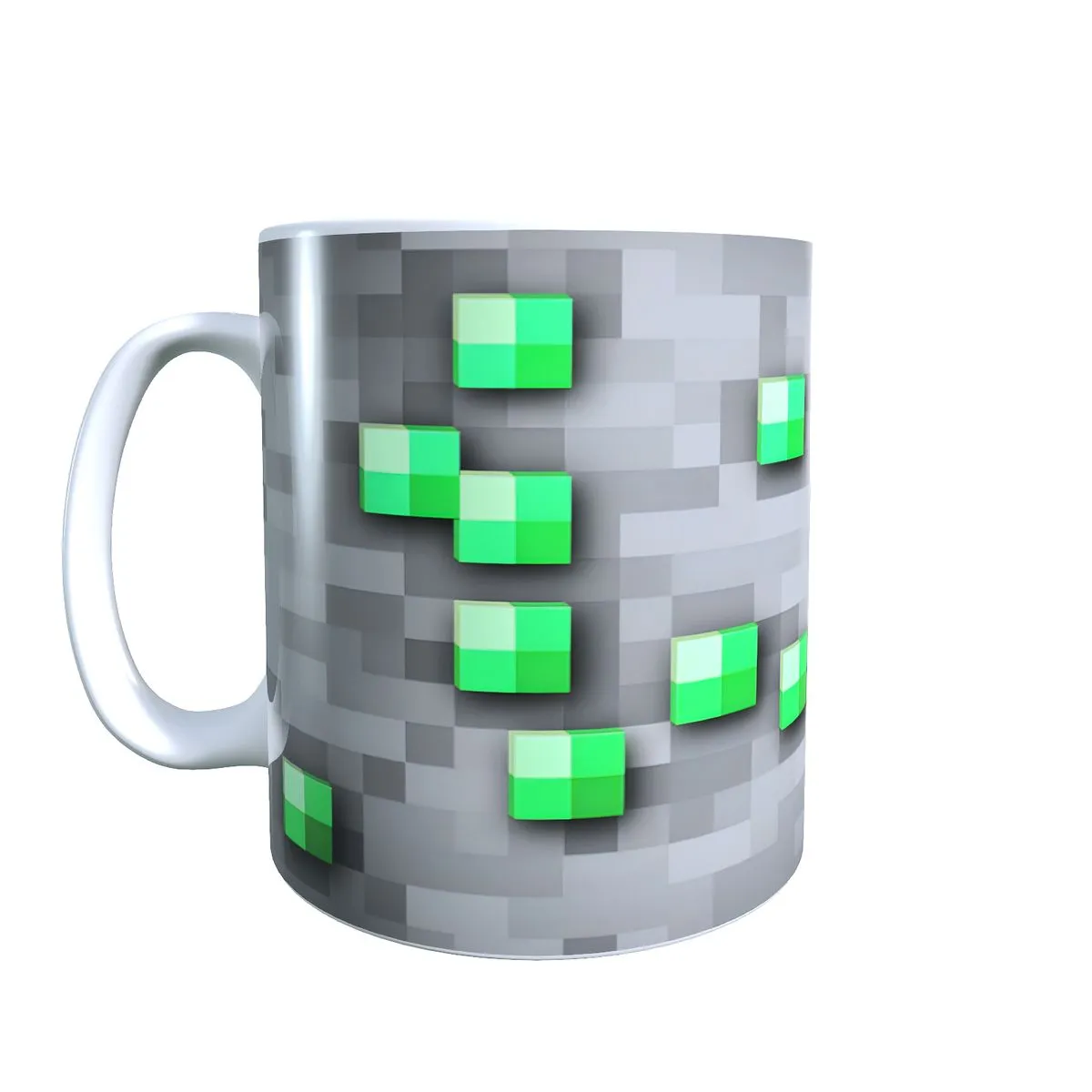 Emerald Ore Block - Minecraft Coffee Mug