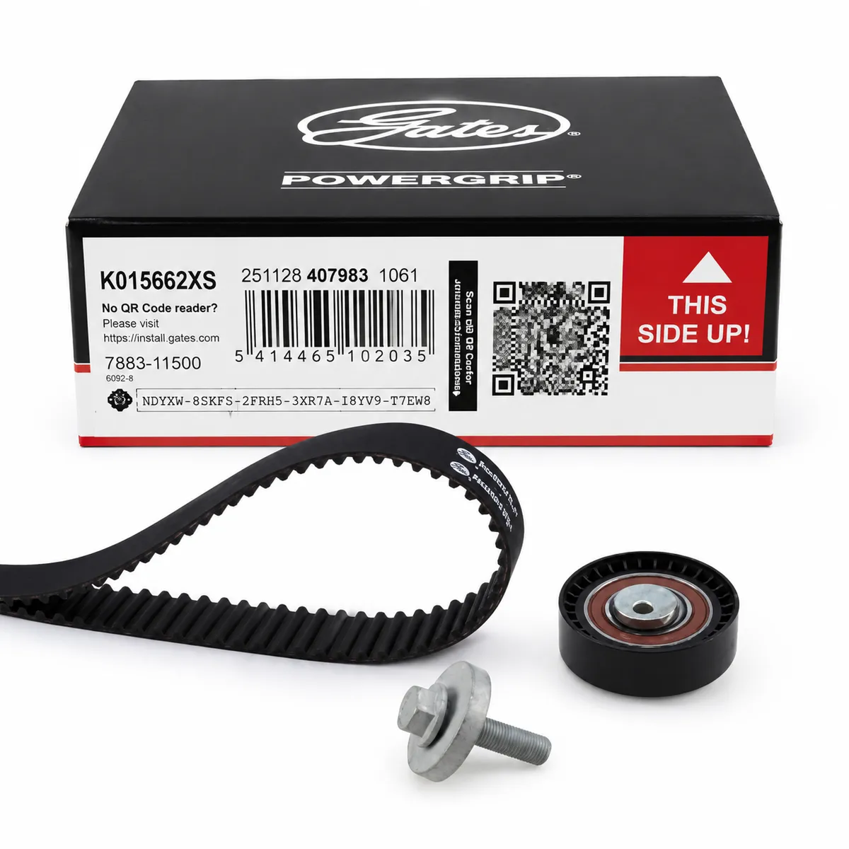 Gates K015662XS Timing Belt Kit Renault Logan Sandero Kangoo K7M