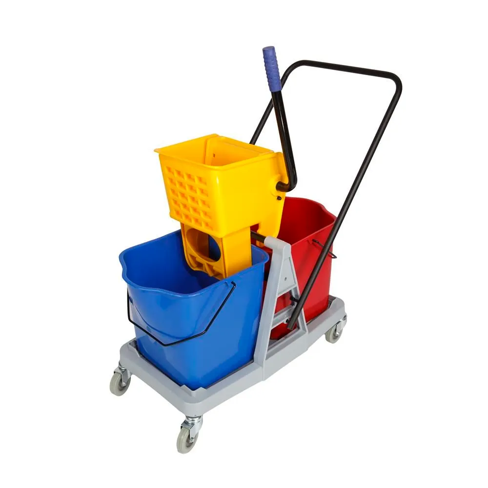 50L Econo Double Bucket and Wringer