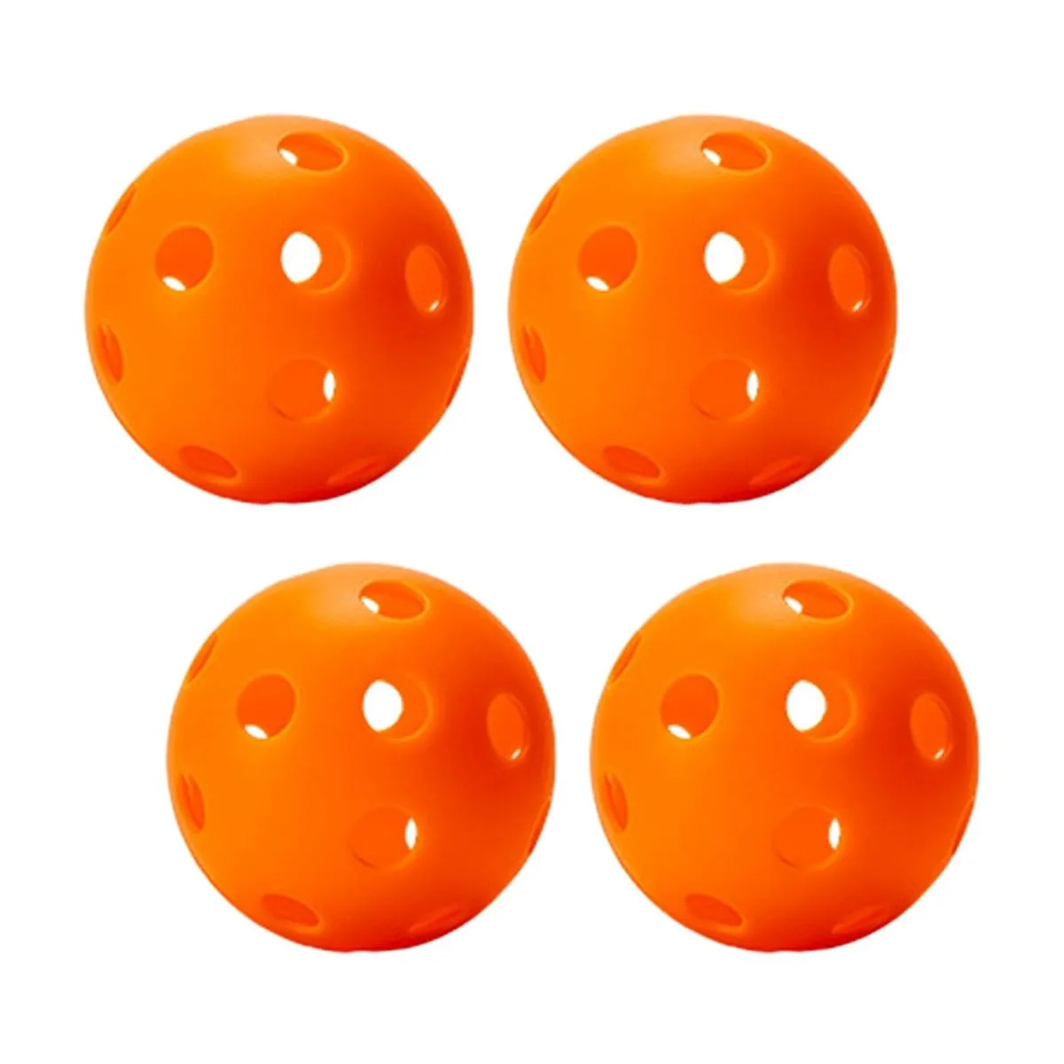Indoor Pickleball Balls 26 Holes Hard Hollow Ball for Pickleball