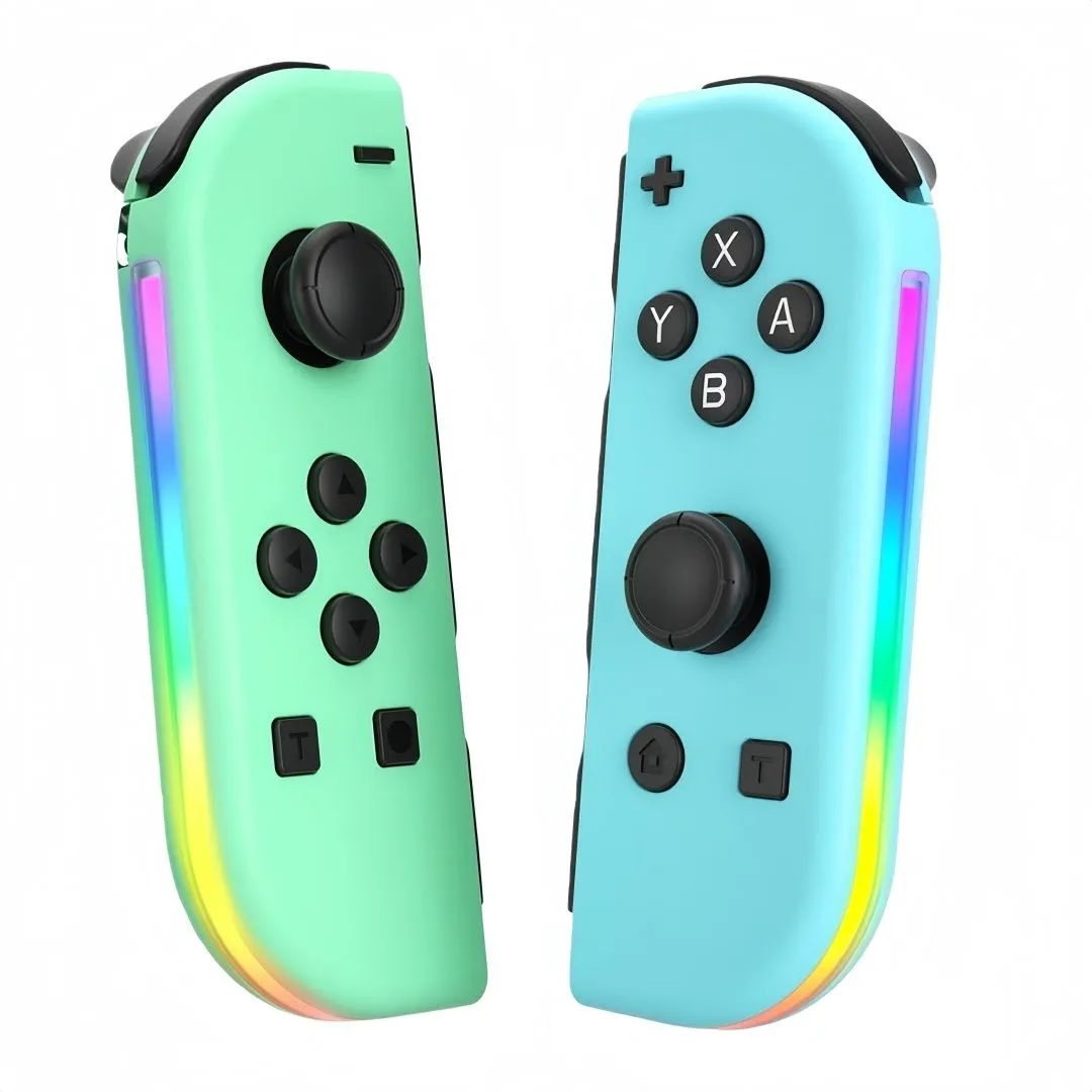 Generic Replacement Controller Compatible With Nintendo Switch - Green, Blue