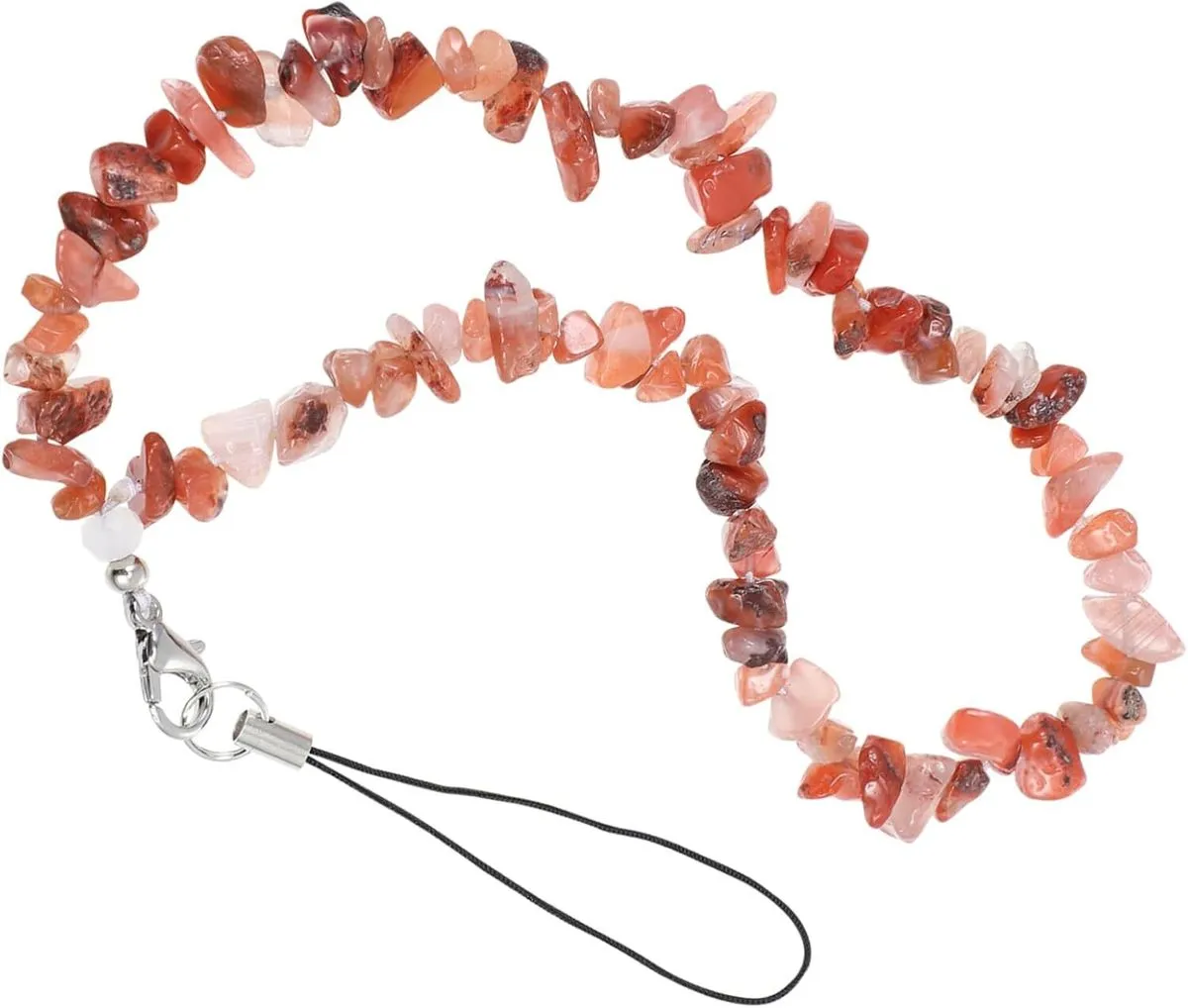 Trendy Crystal Phone Lanyard Charm Bead Design Decor Accessories Chain