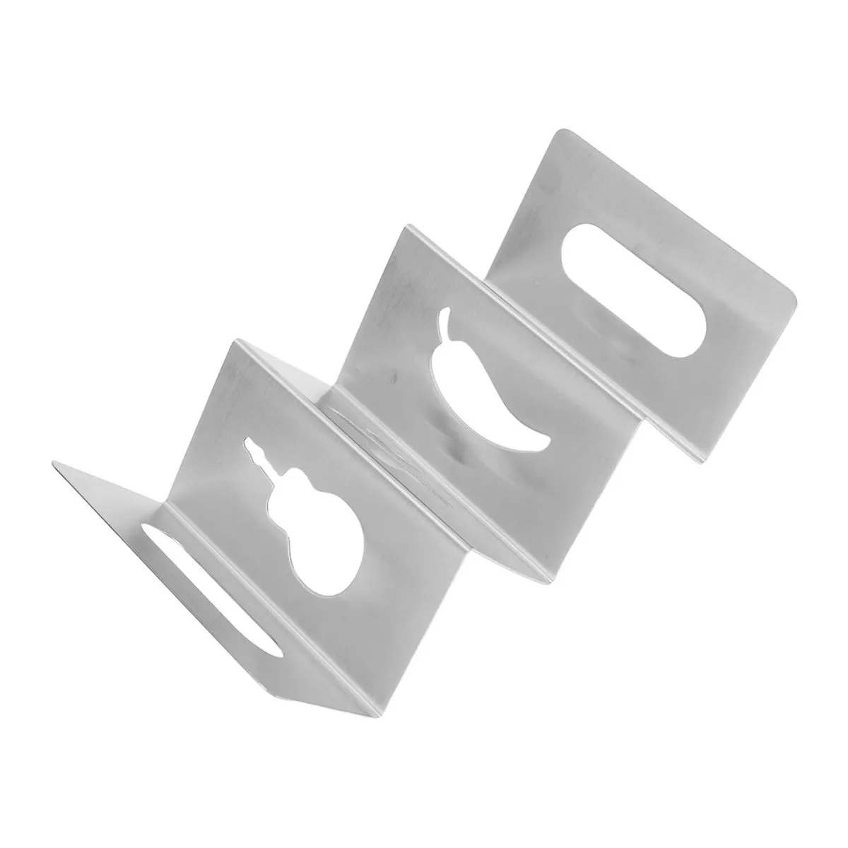 Stainless Steel Taco Stand Rapid Heating for Easy Fill