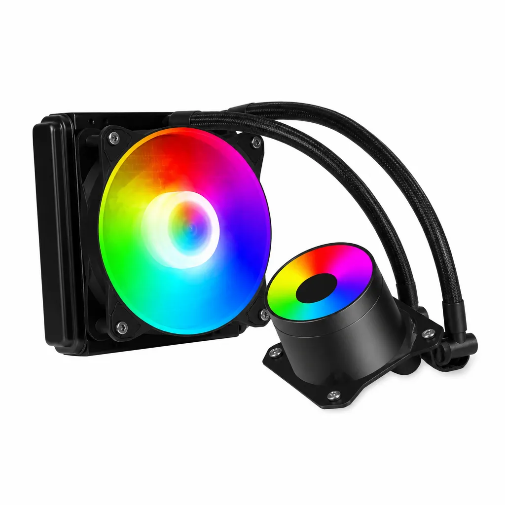 Liquid CPU Cooler 120MM 5V Argb for Pc High Speed Fan Quiet Operation