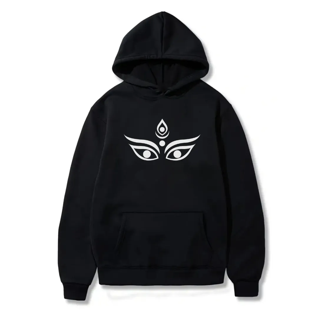 Katz Designs - Unisex Black Hoodie - Kali Eyes