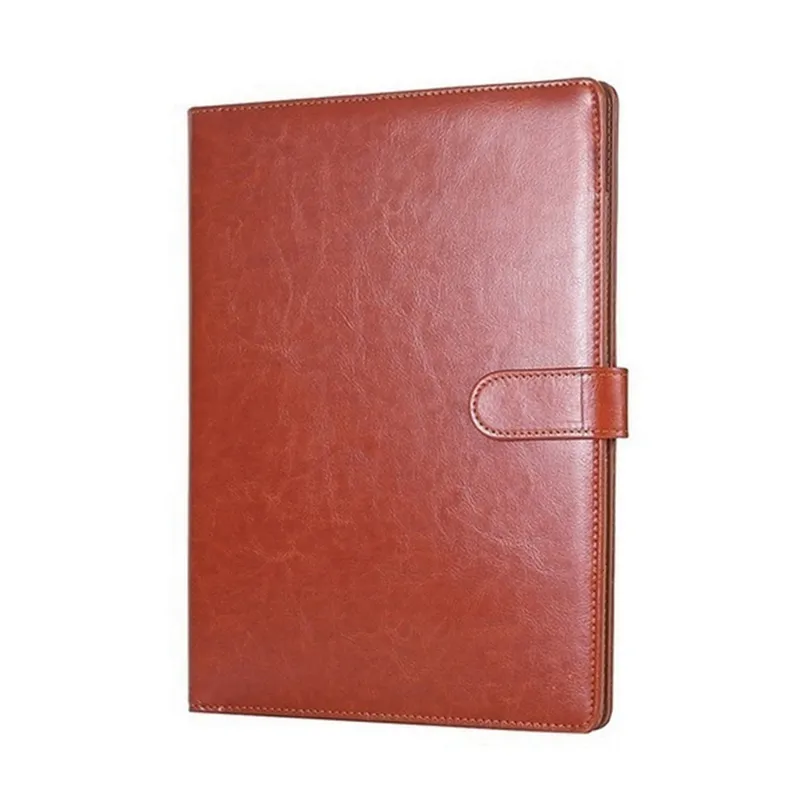 Business Contract Folder With Notes Business Stationery Folder Brown