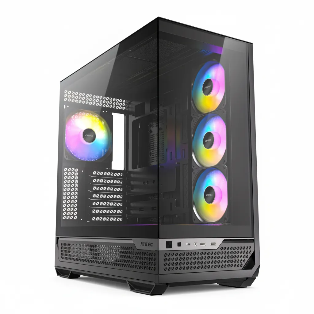 Antec C7 ARGB Mid-Tower Gaming Chassis - Black E-ATX/ATX/ITX Support